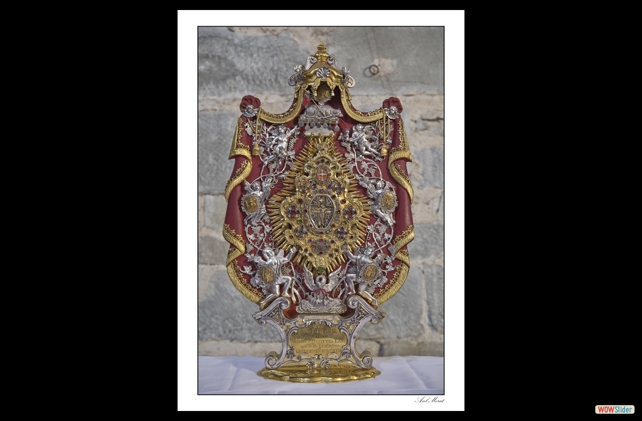 Monstranz mit Heilig-Blut-Reliquie, M&uuml;nster St. Maria und Markus, Insel Reichenau